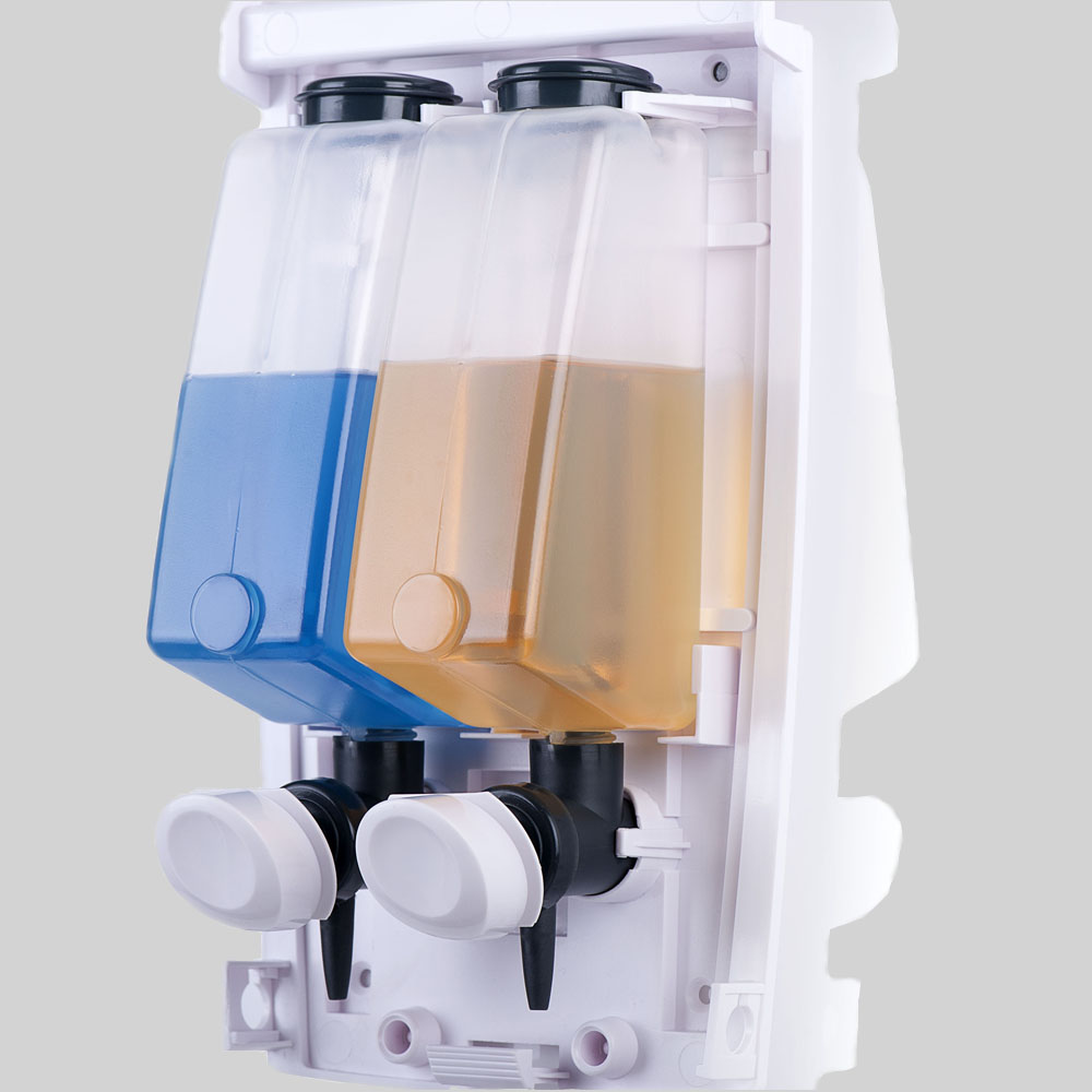 35 Years Wall Mounted Double Soap Dispenser Custom Dispenser